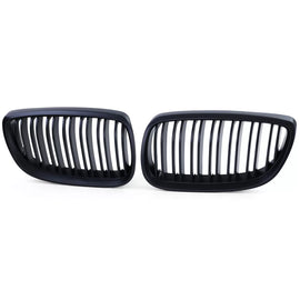 Doppio lamella Performance a doppio rene griglia nero per Serie 3 BMW E92 E93 2005-2010