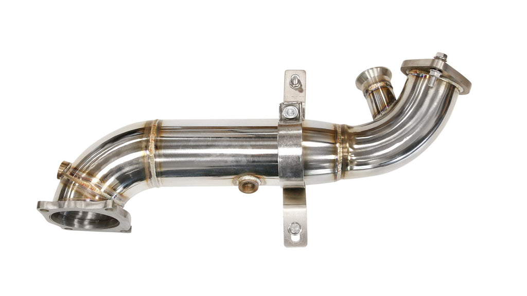 Downpipe Alfa Romeo Giulia e Stelvio 2.0T TurboWorks in acciaio inox - vista principale