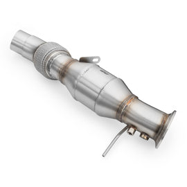 Downpipe con Silenziatore BMW 535d, 335d, 635d, X3 30sd, X5 30sd 35d, X6 35d M57N2 76 mm
