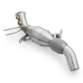 Downpipe con silenziatore BMW Serie 1 F20 F21 120d B47 N47N RM Motors