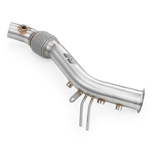 Carica l'immagine nel visualizzatore di Gallery, Downpipe sportivo BMW Serie 3 F30, F31 328d, 328dX in acciaio inox 63,5mm