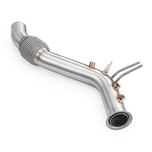 Carica l'immagine nel visualizzatore di Gallery, Downpipe sportivo BMW Serie 3 F30, F31 328d, 328dX in acciaio inox 63,5mm