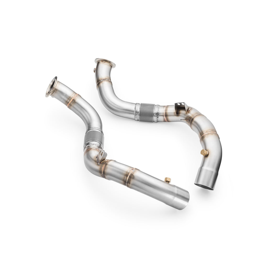 Downpipe Set BMW M5 F90 / M8 F91, F92 S63B44B 3" (2 pezzi)