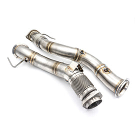 Set downpipe BMW X3 M F97 X4 M F98 S58 76 mm RM Motors