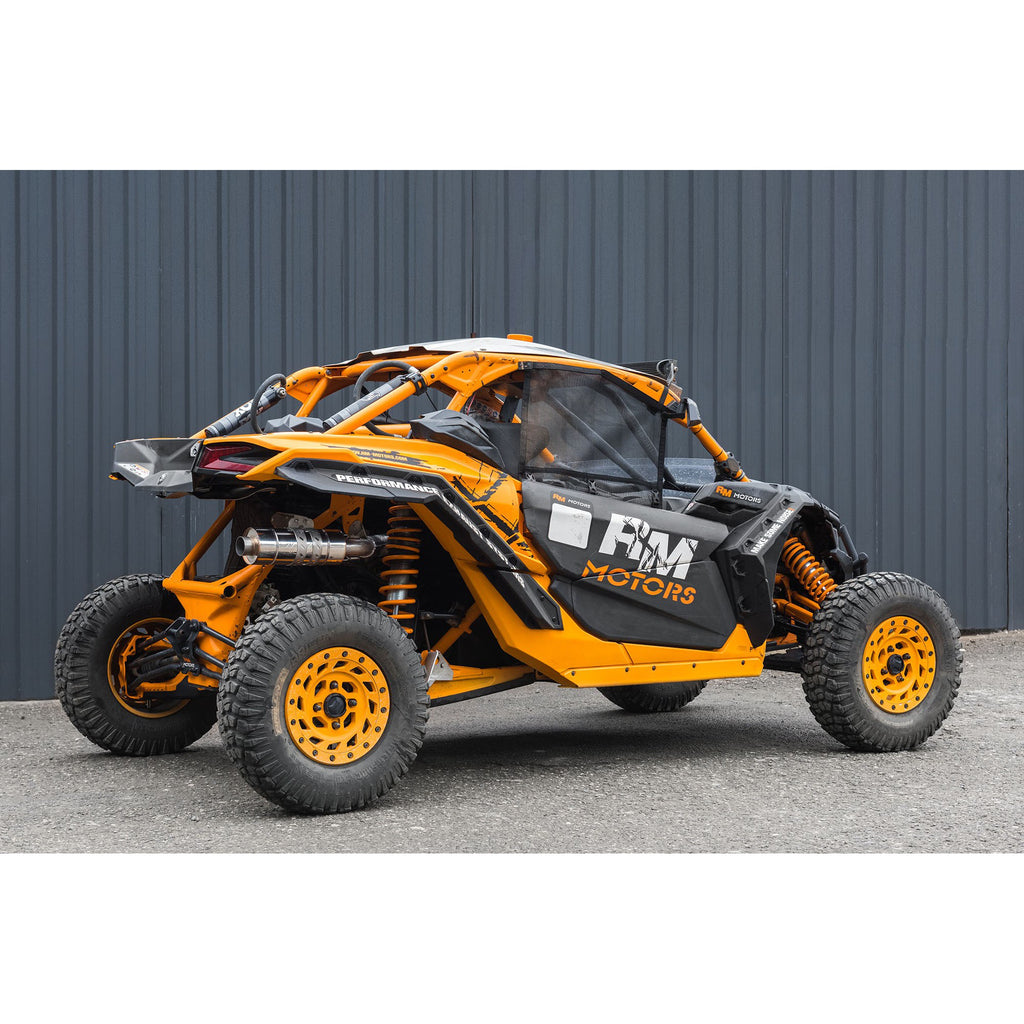 Downpipe Can-Am Maverick X3 Turbo 63,5 mm straight-through