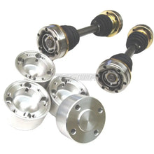 Kit semiassi posteriori CV 108 mm con stub differenziale R180 e piastre Driveshaft Shop per Datsun 510/240Z (1968-1973)