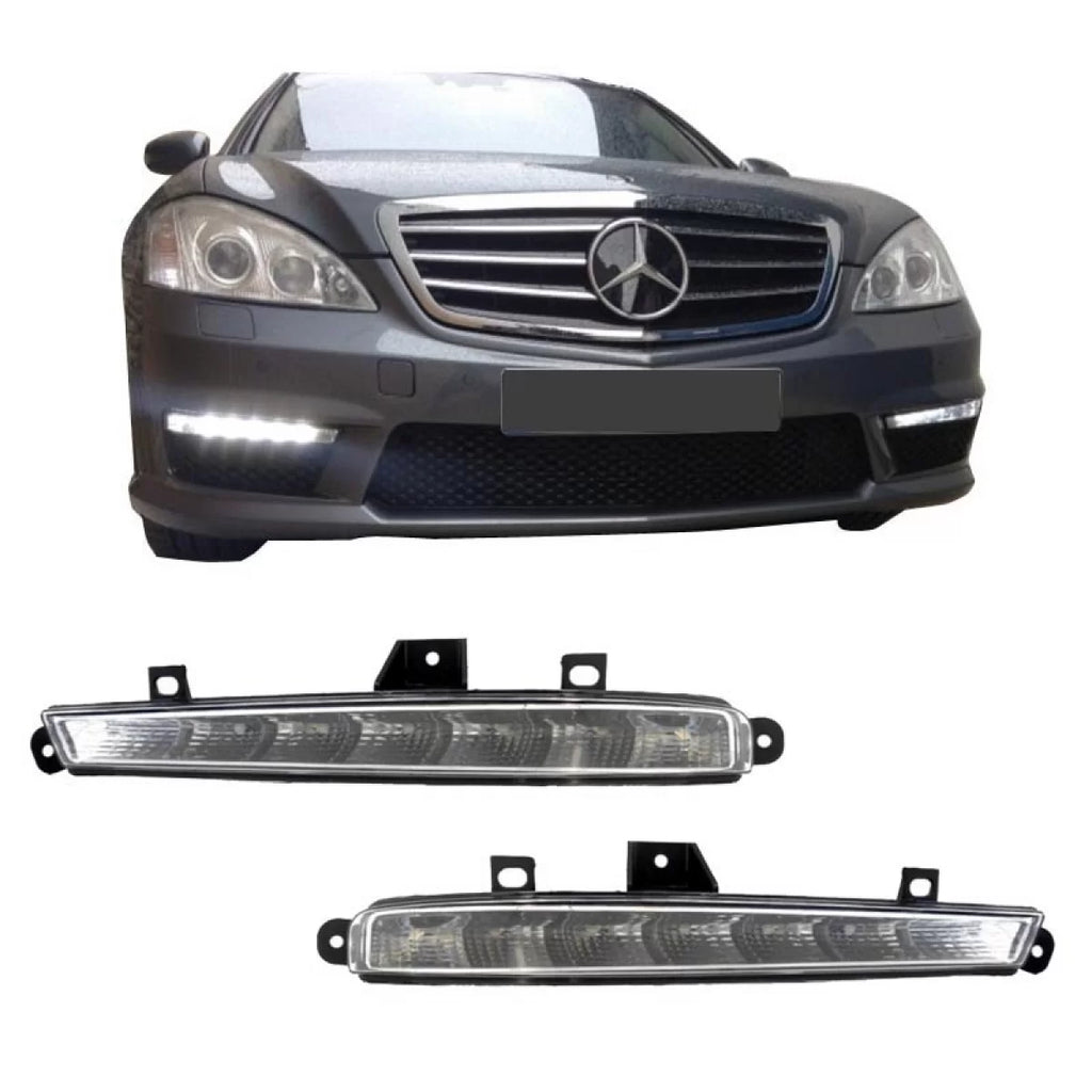 DRL set per Mercedes-Benz Classe S W221 06-13 A design S65 2 pezzi