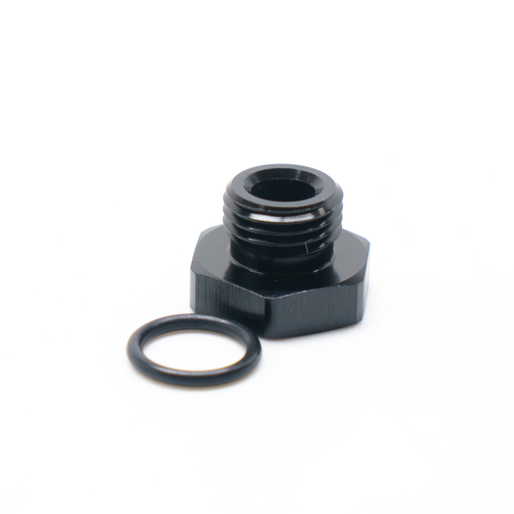 Tappo filettato Dash — AEM tappo regolatore pressione carburante - 9/16"x18 (Dash 6)