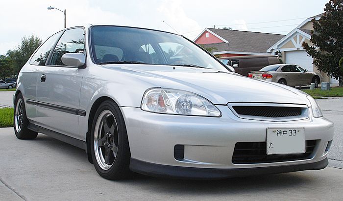 Specchietti Spoon Style Manuali SK-Import Neri Honda Civic EJ EK - foto 2