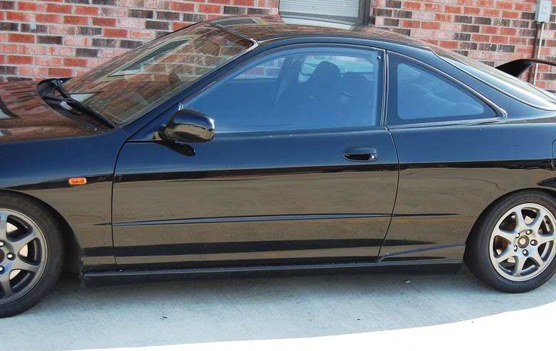 Minigonne Type R Style SK-Import Nere Honda Integra DC2 - foto 3
