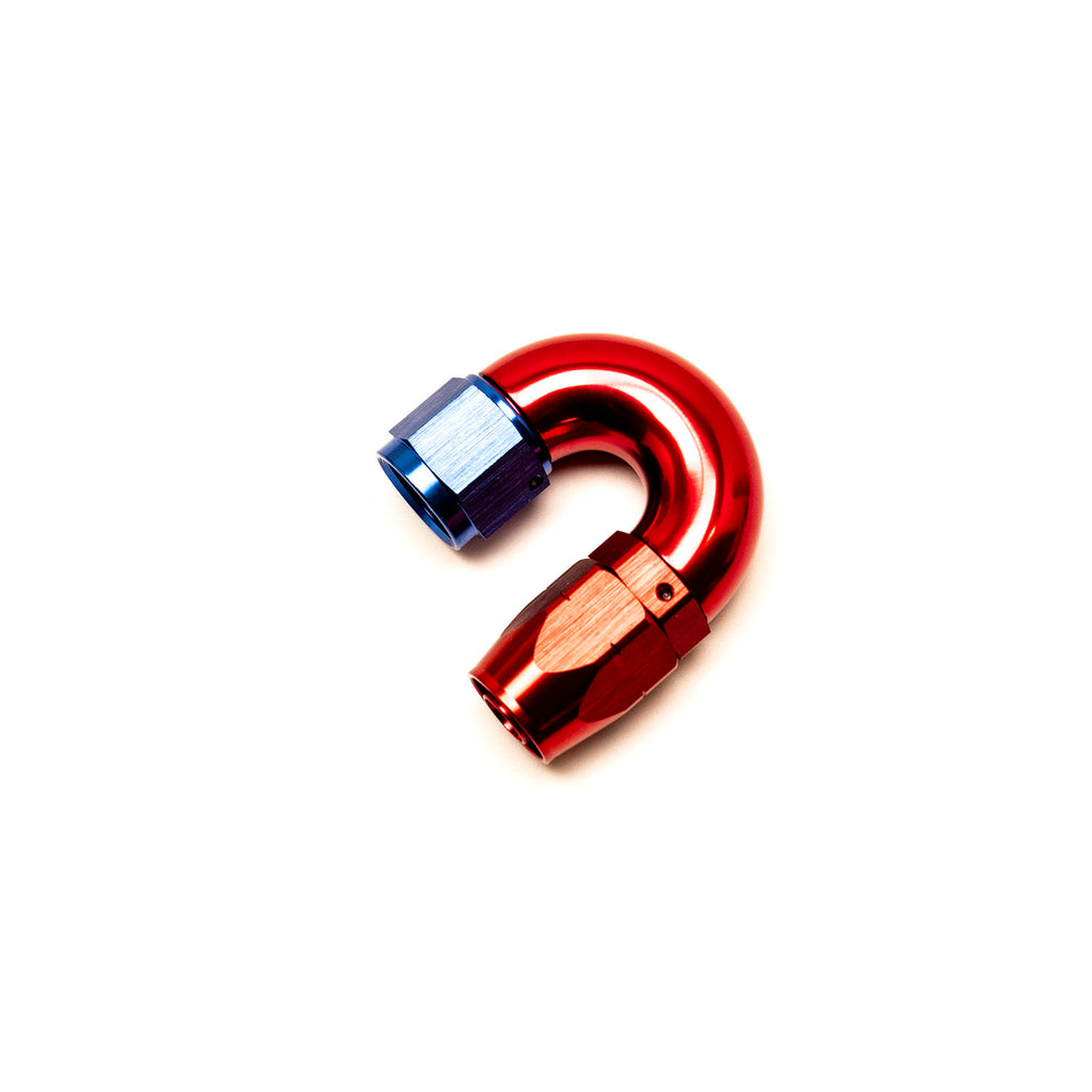 Raccordo femmina Dash Cutter Style blu e rosso — Dash 8 / 180°