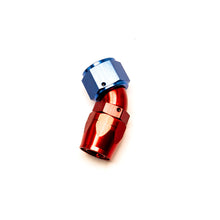 Carica l'immagine nel visualizzatore di Gallery, Raccordo femmina Dash Cutter Style blu e rosso — Dash 12 / 45°