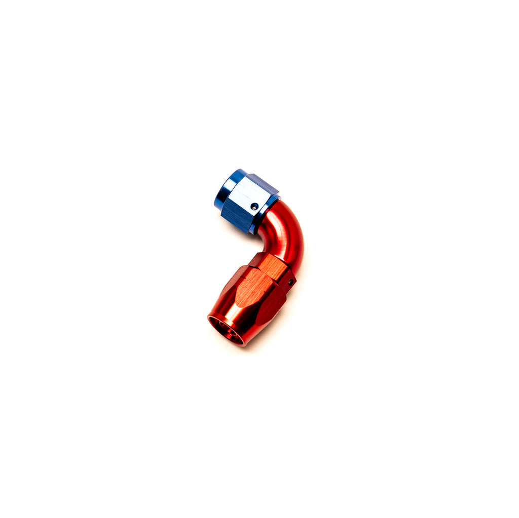 Raccordo femmina Dash Cutter Style blu e rosso — Dash 6 / 90°