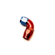 Carica l'immagine nel visualizzatore di Gallery, Raccordo femmina Dash Cutter Style blu e rosso — Dash 10 / 90°