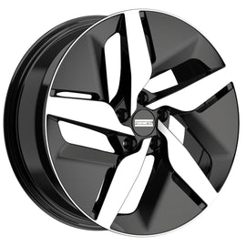 Cerchio in Lega Fondmetal INSPIRED E-JOULE (FMI10) 19x7.5 ET50 5x112 GLOSSY BLACK MACHINED