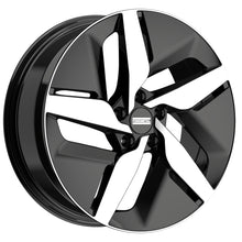 Load image into Gallery viewer, Cerchio in Lega Fondmetal INSPIRED E-JOULE (FMI10) 20x8.5 ET43.5 5x108 GLOSSY BLACK MACHINED