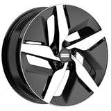 Cerchio in Lega Fondmetal INSPIRED E-JOULE (FMI10) 20x8.5 ET43.5 5x108 GLOSSY BLACK MACHINED