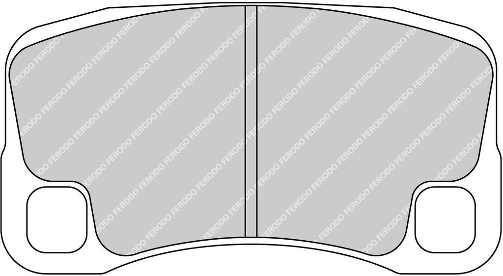 Pastiglie freni Ferodo DS2500 posteriori Porsche 911 997