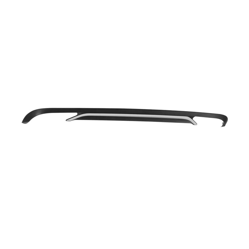 Diffusore stile E300 con cromato terminali per standard Paraurti posteriore di Mercedes Classe E W212, S212 2014-2016