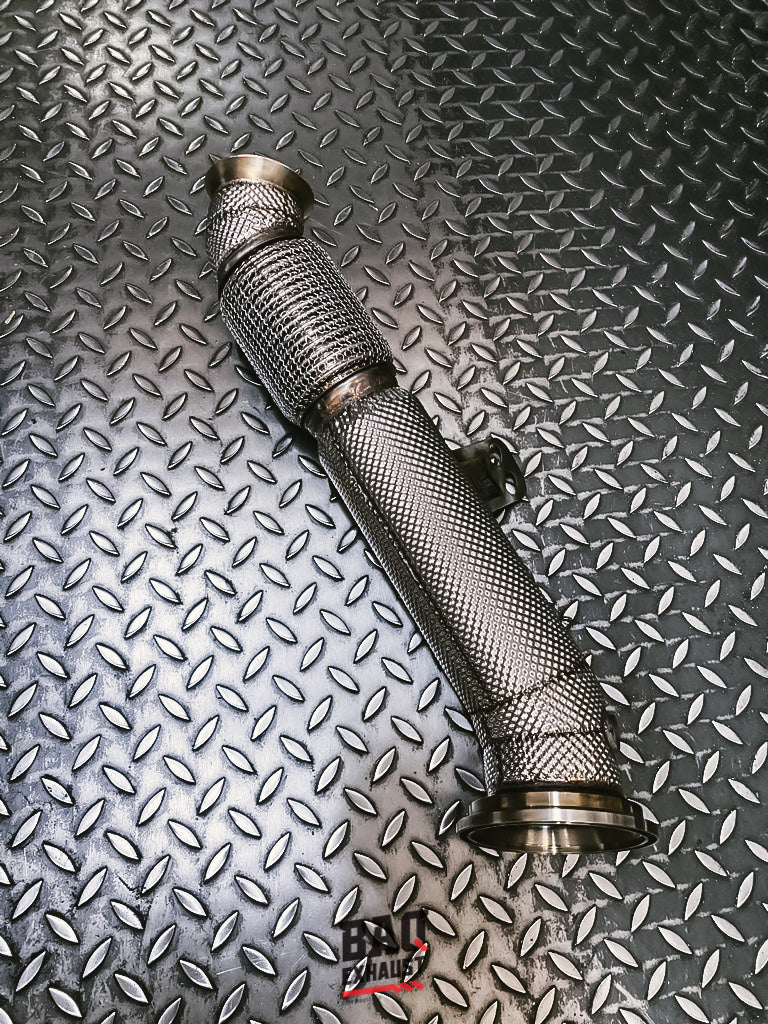 Downpipe BAQ Exhaust BMW M340i / M440i G2x, 540i G30, 740i G11, 840i G15, X3 / X4 / X5 / X6 / X7 3.0 B58 – foto 1