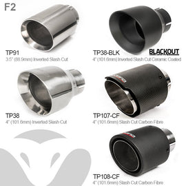 Cobra Sport Scarico sportivo Cat Back per BMW M140i Manual F20 & F21 (16-19)