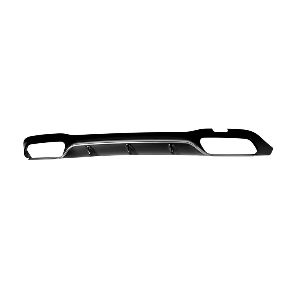 Diffusore stile E53 con nero terminali per A design Paraurti posteriore di Mercedes Classe E W213 berlina 2016-2022