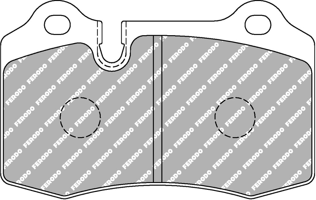 Pastiglie freni Ferodo DS2500 anteriori e posteriori Ford Focus RS Mk1