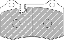 Pastiglie freni Ferodo DS2500 anteriori e posteriori Alfa Romeo 147 937, 156 GTA 932, 156 932, GTV 916