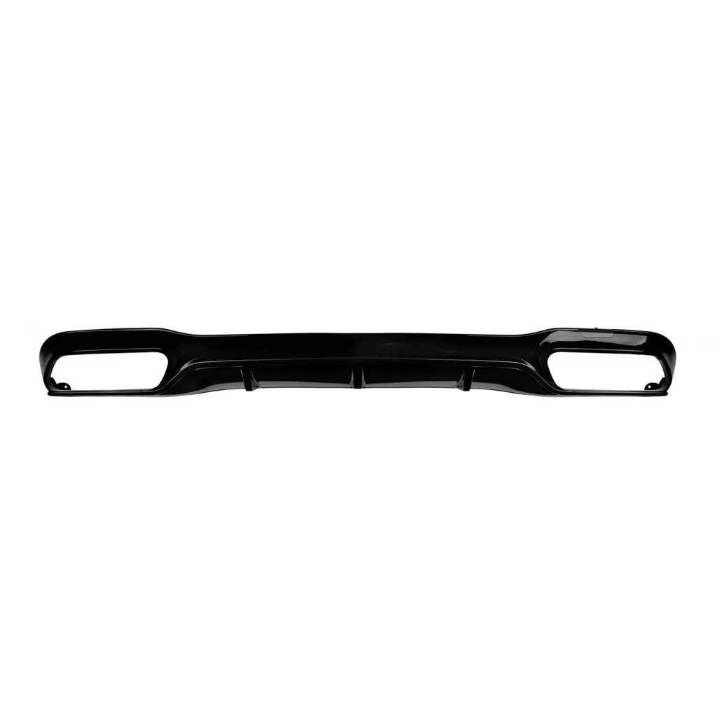 Diffusore stile E63 con nero terminali per posteriore A design paraurti on Mercedes Classe E W213 dal 2016 -oo--oo-,