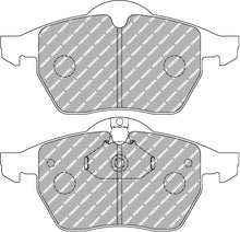 Pastiglie freni Ferodo DS Performance anteriori Opel Astra G, Astra OPC G