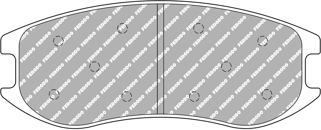Pastiglie freni racing Ferodo DS3.12 anteriori per pinze PFC