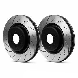 EBC Turbo Groove Dischi freno anteriore 316mm compatibile Ford Mustang V6 GT 05-14