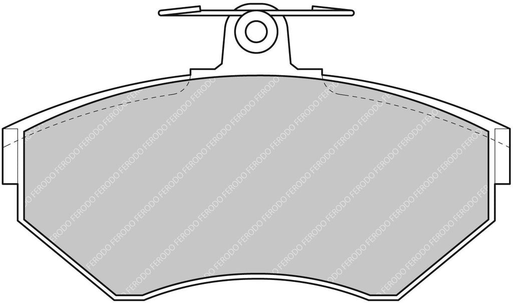 Pastiglie freni Ferodo DS2500 anteriori e posteriori Seat Ibiza 6K