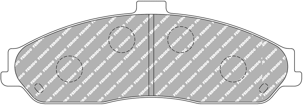 Pastiglie freni Ferodo DS2500 anteriori Chevrolet Corvette C5/C6
