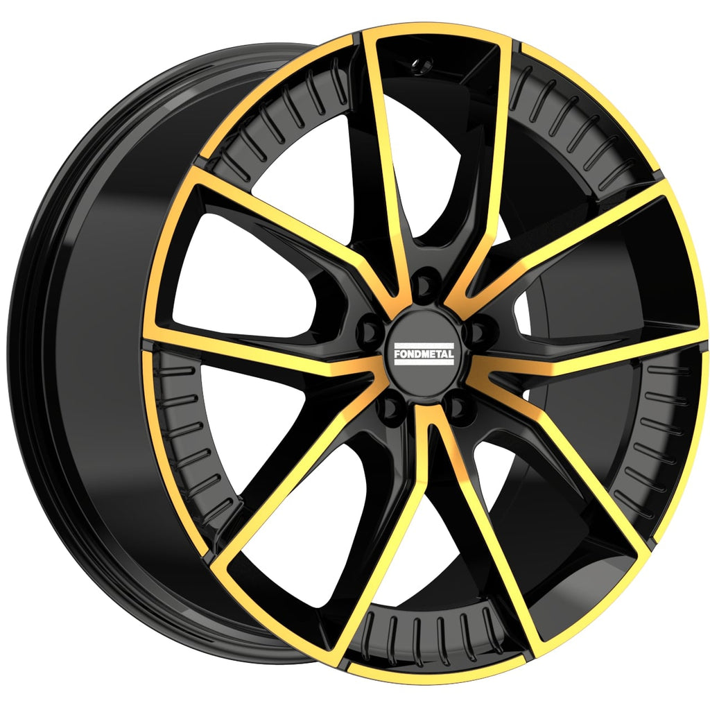 Cerchio in Lega Fondmetal INSPIRED ELATHA (FMI11) 21x8.5 ET19 5x112 GLOSSY BLACK BRONZE MACHINED