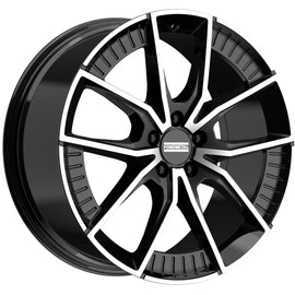 Cerchio in Lega Fondmetal INSPIRED ELATHA (FMI11) 21x8.5 ET30 5x112 GLOSSY BLACK MACHINED