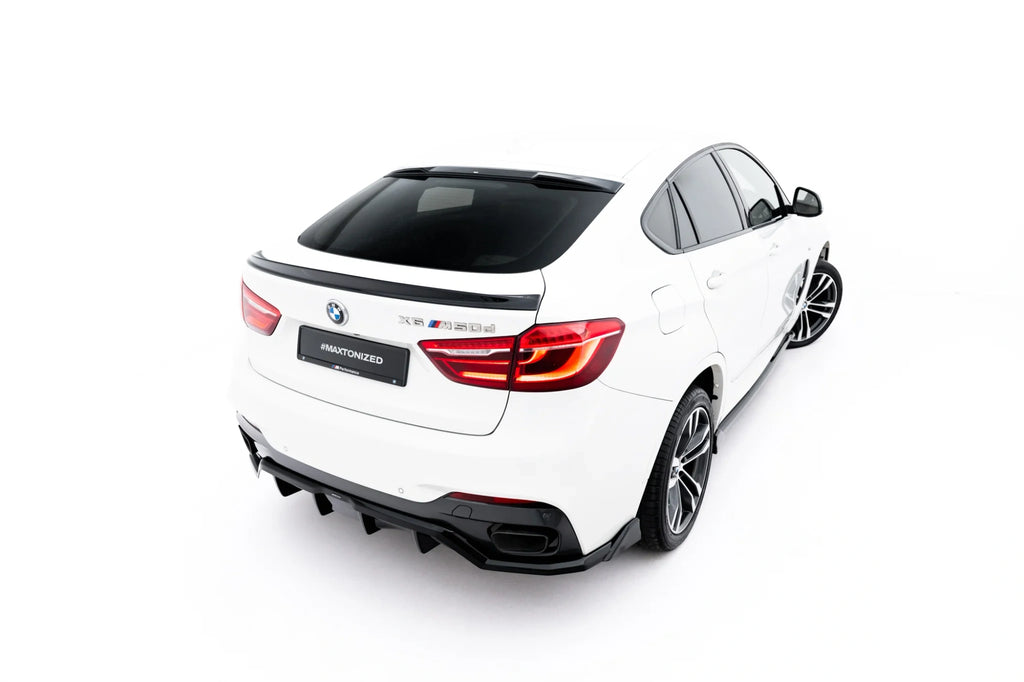 Estensione Spoiler 3D V.2 compatibile con BMW X6 M / X6 M-Pack F16 (2014-2019)