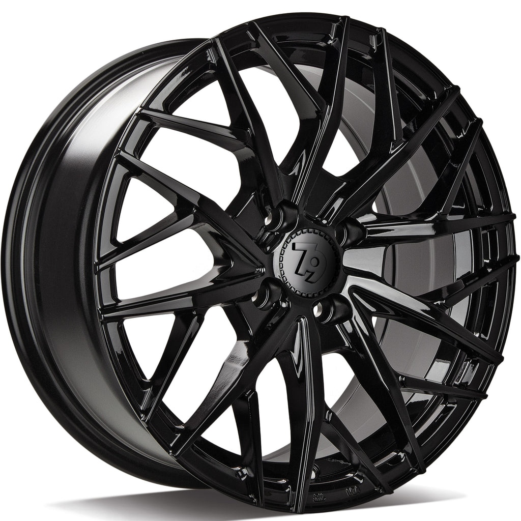 Cerchio in Lega 79Wheels Seventy9 SV-C 16x7 ET38 4x100 Nero Lucido BG