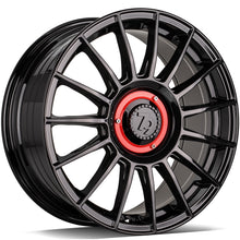 Load image into Gallery viewer, Cerchio in Lega 79Wheels Seventy9 SCF-2 17x7.5 ET40 5x108 / 5x114.3 Nero Lucido BG