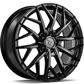 Cerchio in Lega 79Wheels Seventy9 SSF-1 17x7.5 ET45 5x108 Nero Lucido BG
