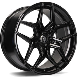 Cerchio in Lega 79Wheels Seventy9 SV-B 17x7.5 ET42 5x108 Nero Lucido BG