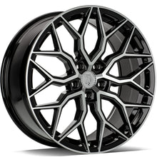 Carica l'immagine nel visualizzatore di Gallery, Cerchio in Lega 79Wheels Seventy9 SV-K 17x7 ET45 5x108 Nero Diamantato BFP