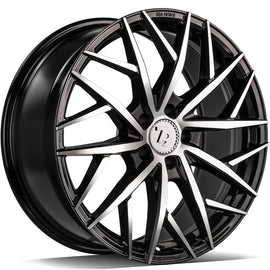 Cerchio in Lega 79Wheels Seventy9 SSF-1 17x7.5 ET40 5x112 Nero Diamantato BFP