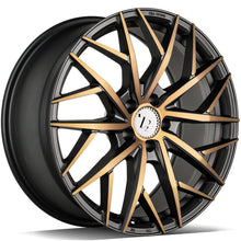 Cerchio in Lega 79Wheels Seventy9 SSF-1 17x7.5 ET40 5x112 Nero Lucido BGGF