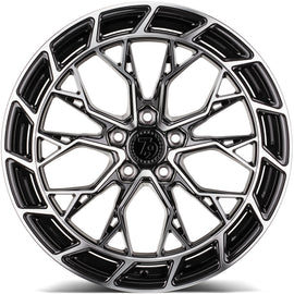 Cerchio in Lega 79Wheels Seventy9 SCF-Z 18x8 ET40 5x108 Nero Diamantato BFP