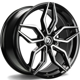 Cerchio in Lega 79Wheels Seventy9 SCF-D 18x8 ET35 5x112 Nero Diamantato BFP