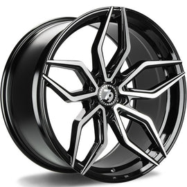 Cerchio in Lega 79Wheels Seventy9 SCF-D 18x9 ET38 5x112 Nero Diamantato BFP