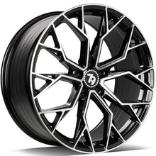 Carica l'immagine nel visualizzatore di Gallery, Cerchio in Lega 79Wheels Seventy9 SCF-H 18x8 ET35 5x112 Nero Diamantato BFP