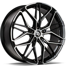Carica l'immagine nel visualizzatore di Gallery, Cerchio in Lega 79Wheels Seventy9 SCF-J 18x8 ET35 5x112 Nero Diamantato BFP