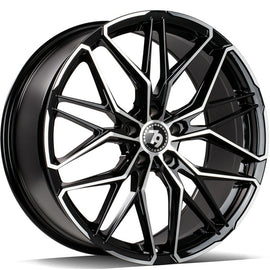 Cerchio in Lega 79Wheels Seventy9 SCF-J 18x8 ET45 5x112 Nero Diamantato BFP